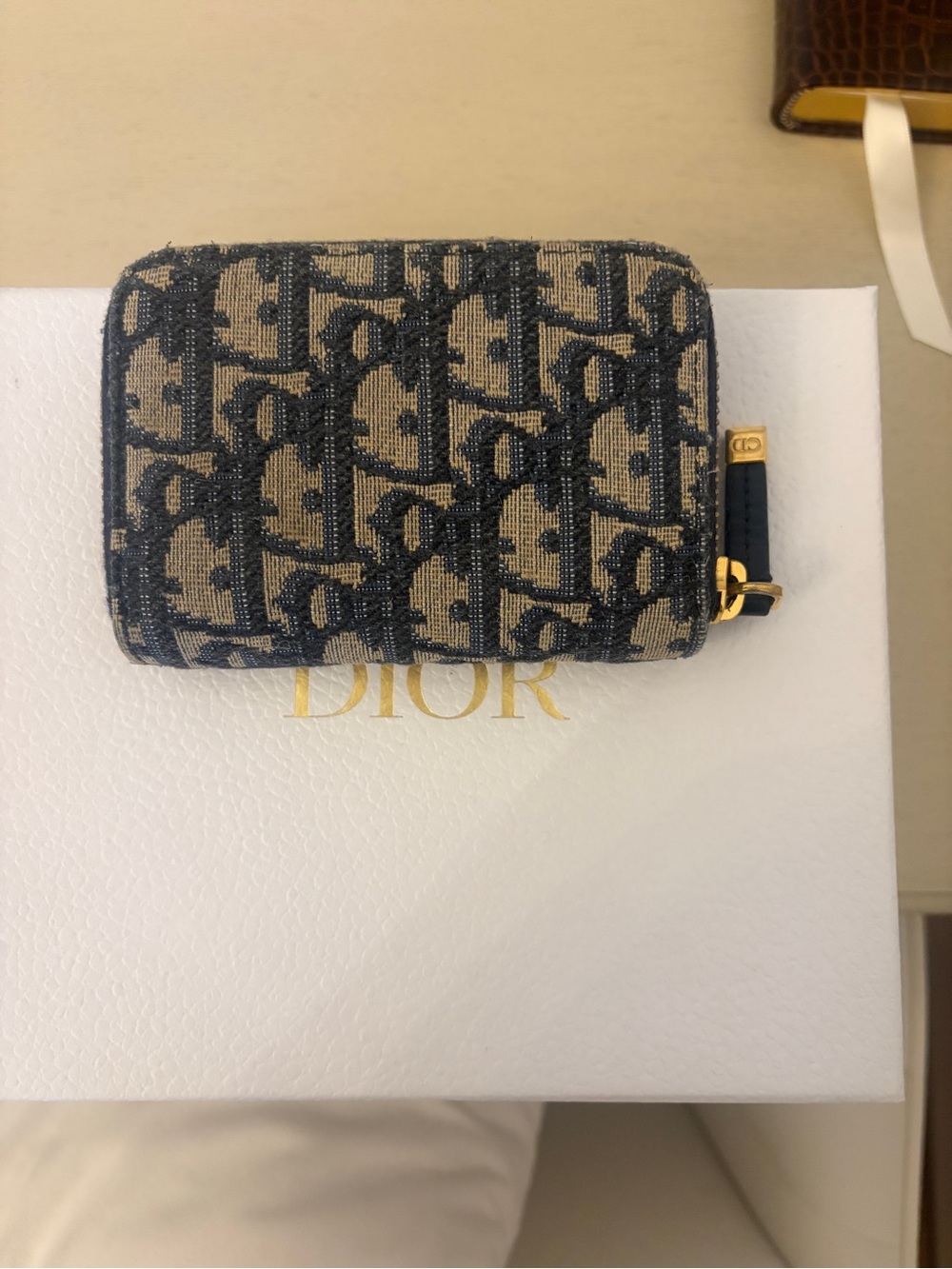 Dior Monogram Compact Wallet - Picture 2 of 5